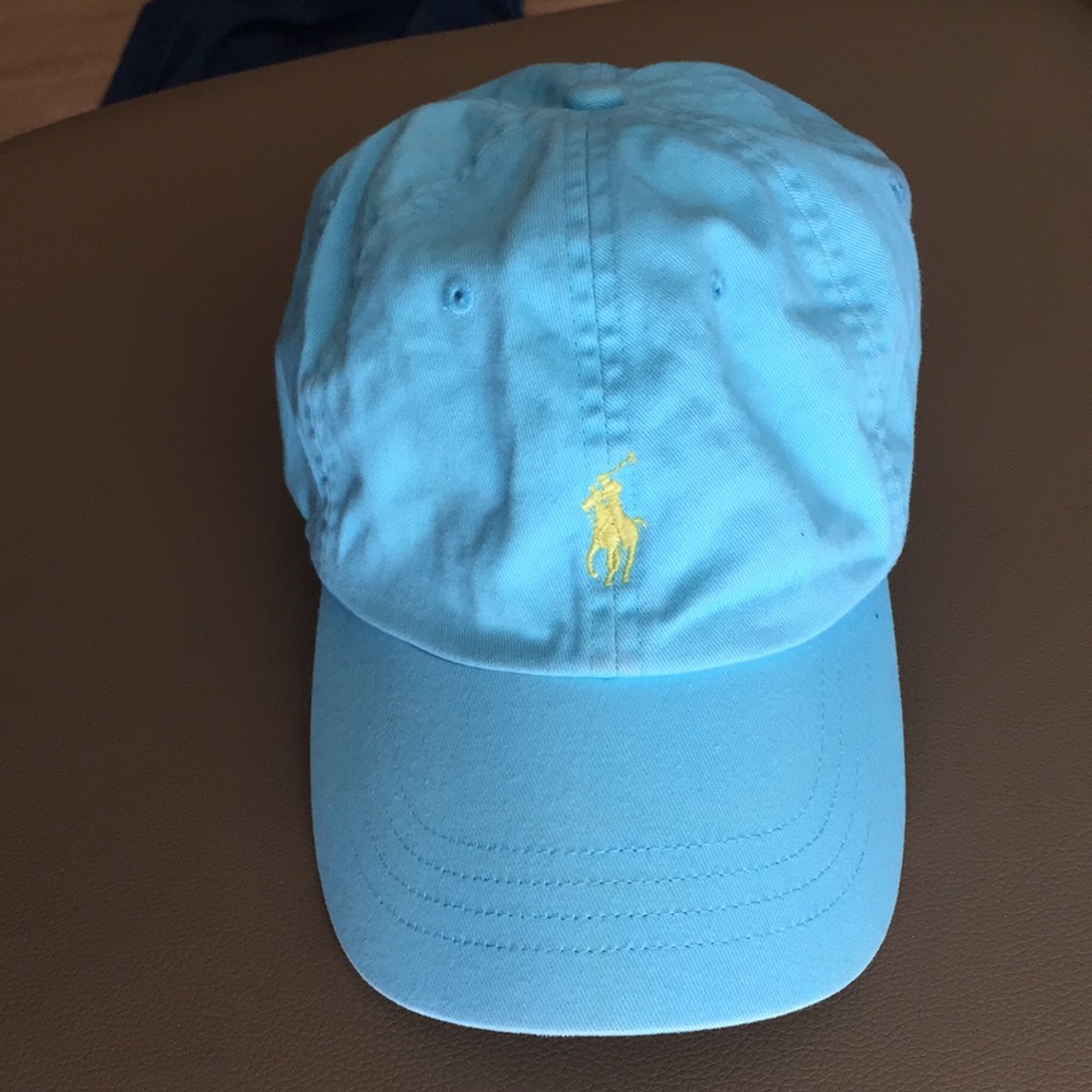 Light blue polo hat